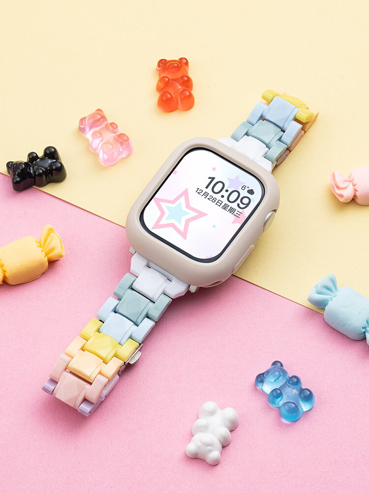 CRAFTSMAN DAI | Colorful Summer Sport Watch Band for iWatch ราคา 232 บาท*ส่งฟรี
