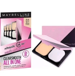 ภาพหน้าปกสินค้าMAYBELLINE แป้งเมย์เบลลีน CLEAR SMOOTH ALL IN ONE SPF32 PA+++ ขนาด 9 กรัม ที่เกี่ยวข้อง