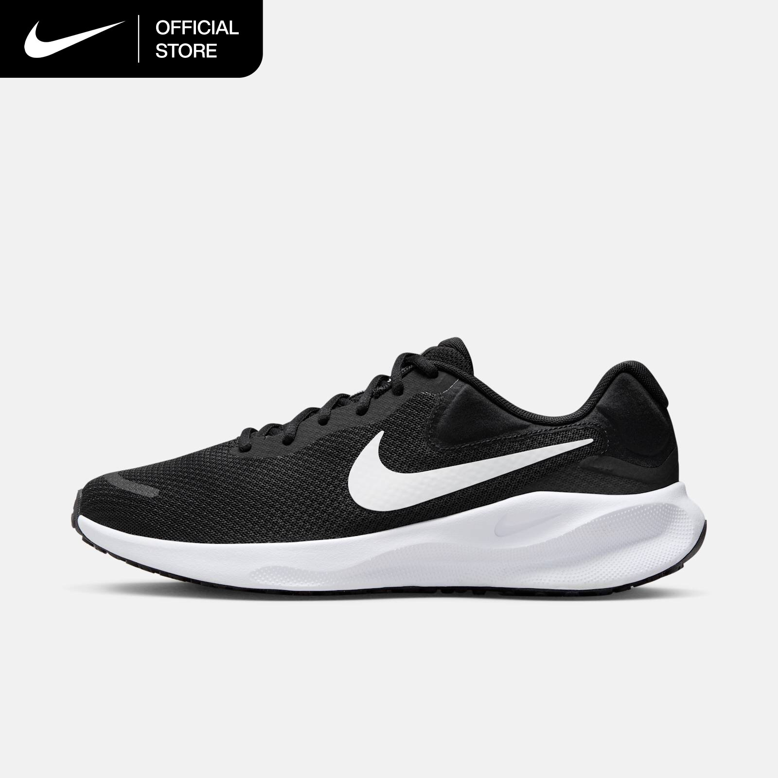 Nike Revolution 7 Men's Road Running Shoes - Black [FB2207-001]