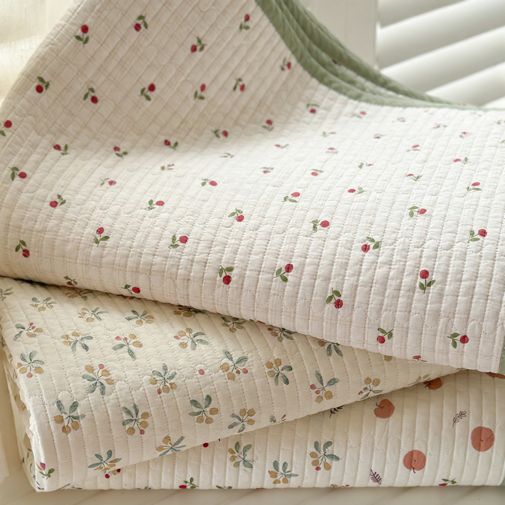 LANWUXUAN | Double-Sided Pure Cotton Bed Cover for Baby with Xinjiang Cotton All-Season Use ราคา 2,207 บาท*ส่งฟรี
