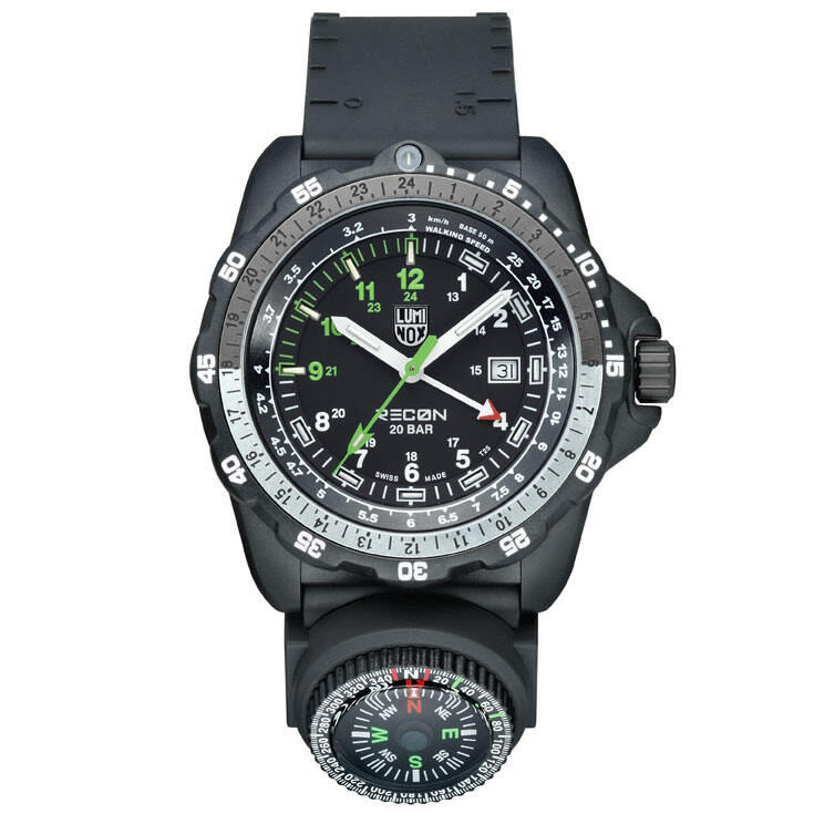 SWISS Luminox Luminox นาฬิกาผู้ชายเรืองแสงด้วยตนเองแบบเข็มทิศ Luminox
