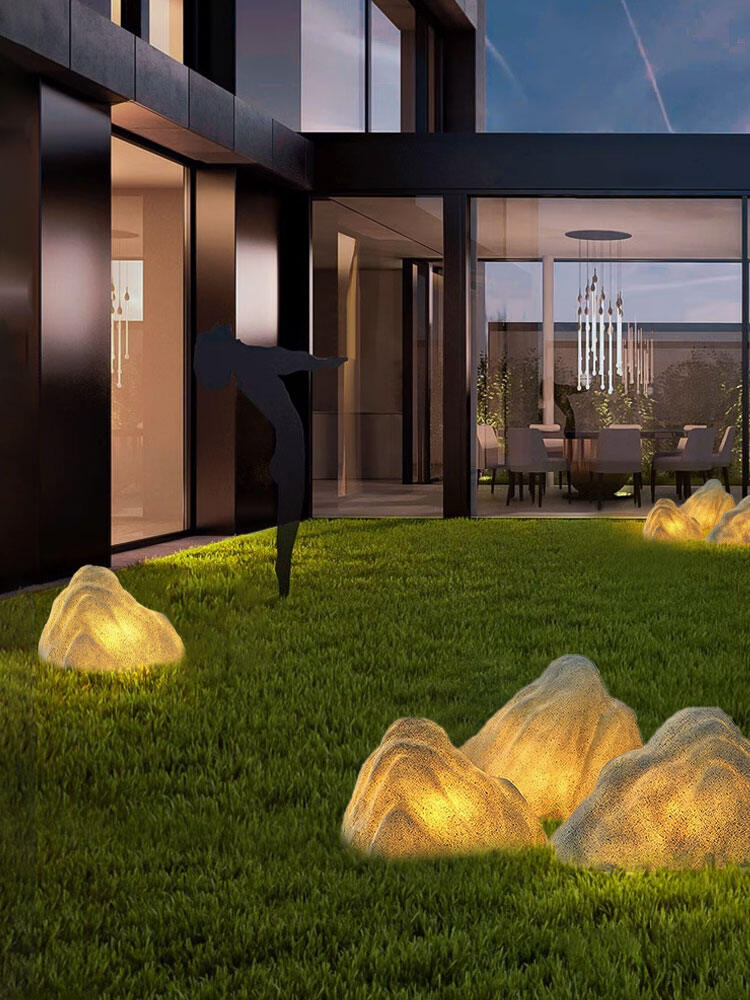 GAOBIGEGE | Waterproof Creative LED Garden Stone Lights ราคา 6,466 บาท*ส่งฟรี