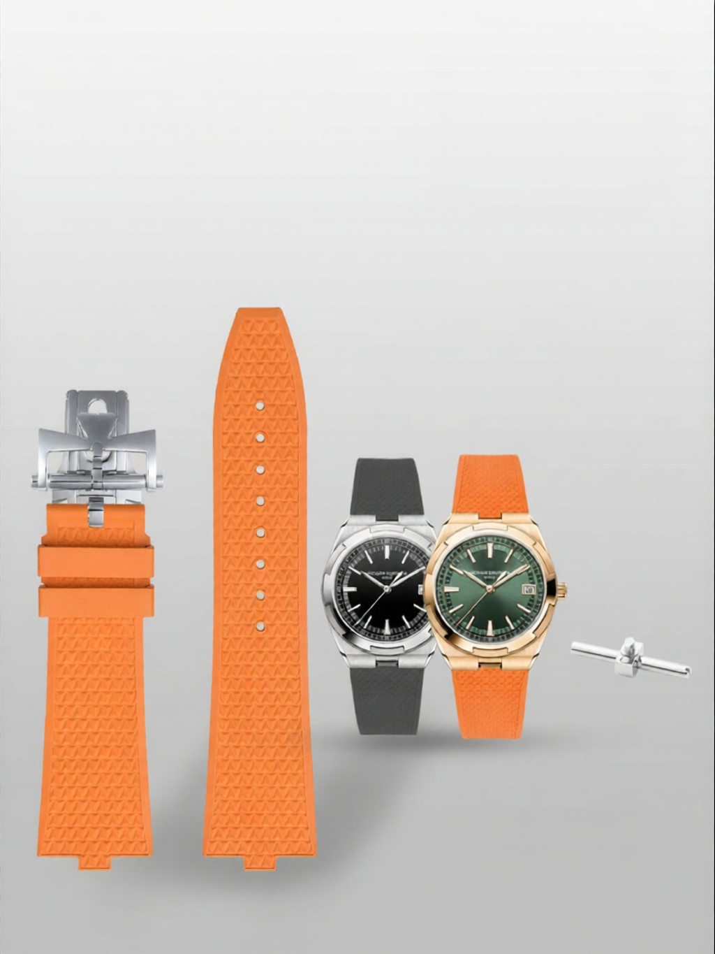 vagenari | Vacheron Constantin Series Compatible Rubber Watch Band ราคา 11,933 บาท*ส่งฟรี