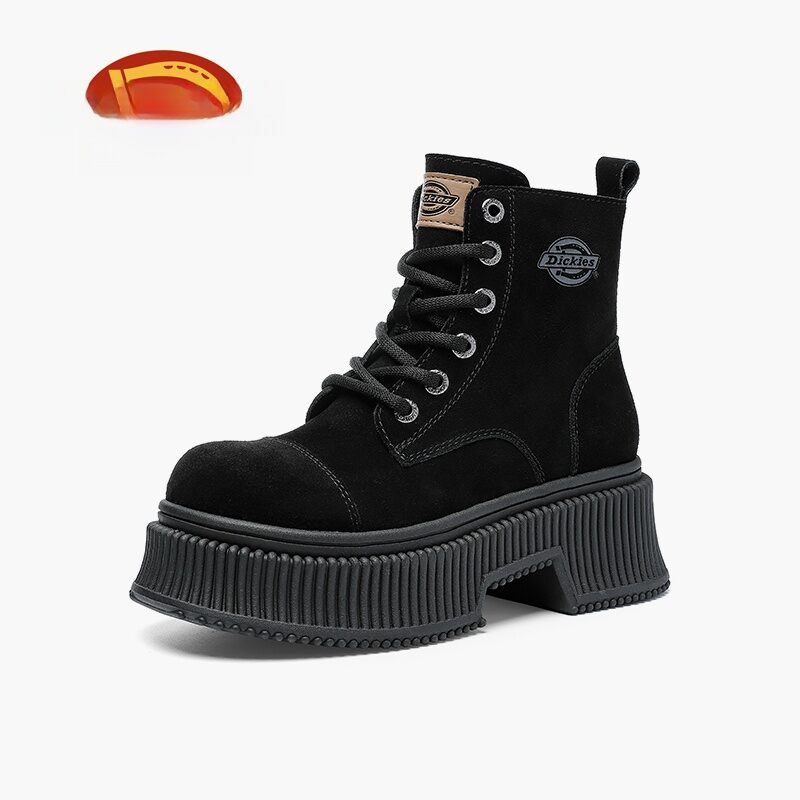 Dickies | Leather Thick-Soled Elevating Work Boots ราคา 3,744 บาท*ส่งฟรี