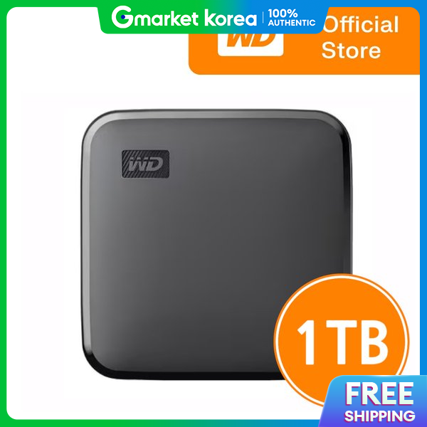 WD | Wd Official Seller Elements Se External Ssd 1Tb Portable Storage (Wdbayn0010Bbk-Wesn) ราคา 8,740 บาท*ส่งฟรี