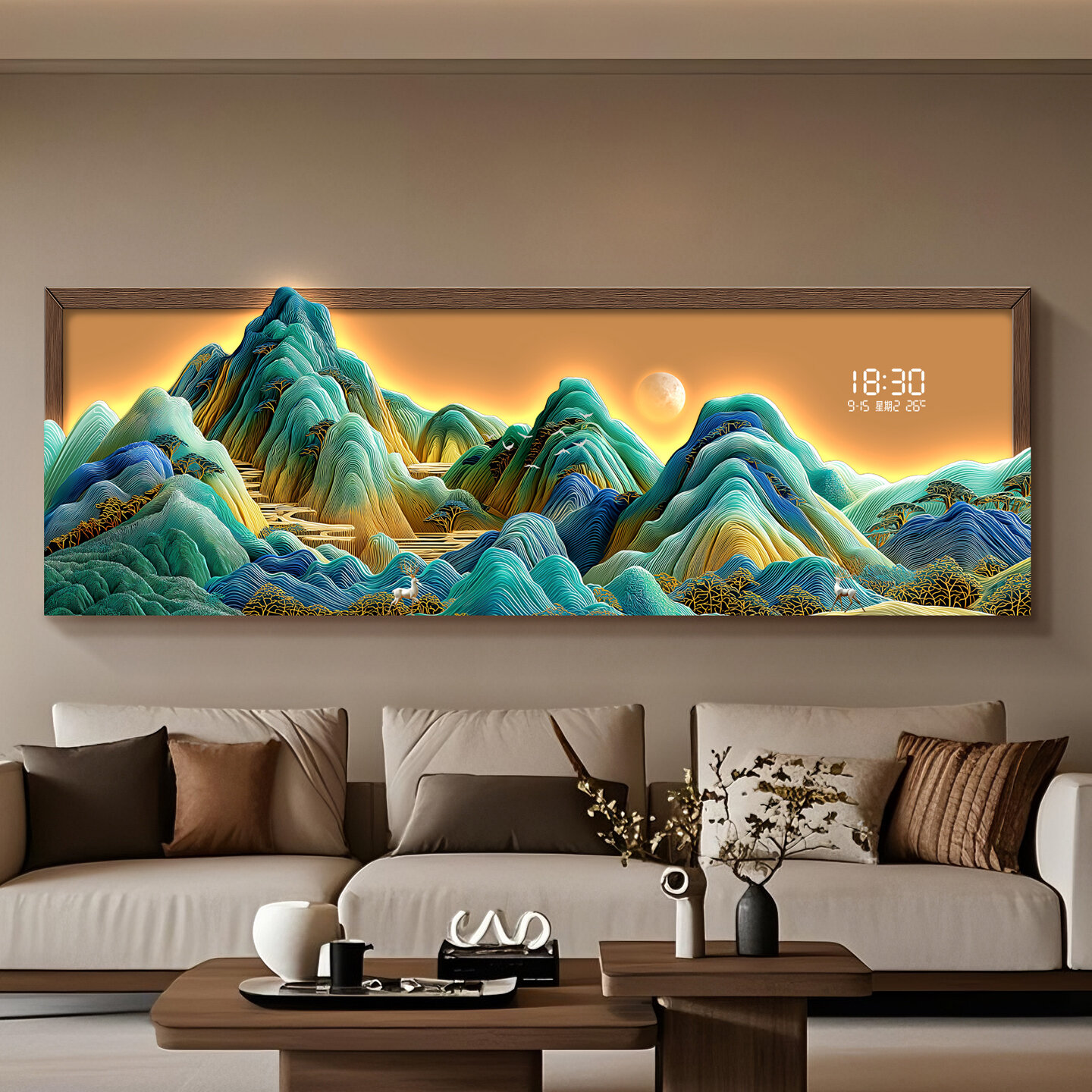 [XIANGTUYIN | Decorative Large Wall Art for Living Room, Tea Room, and Office,XIANGTUYIN | Decorative Large Wall Art for Living Room, Tea Room, and Office,] ราคา 3,732 บาท*ส่งฟรี