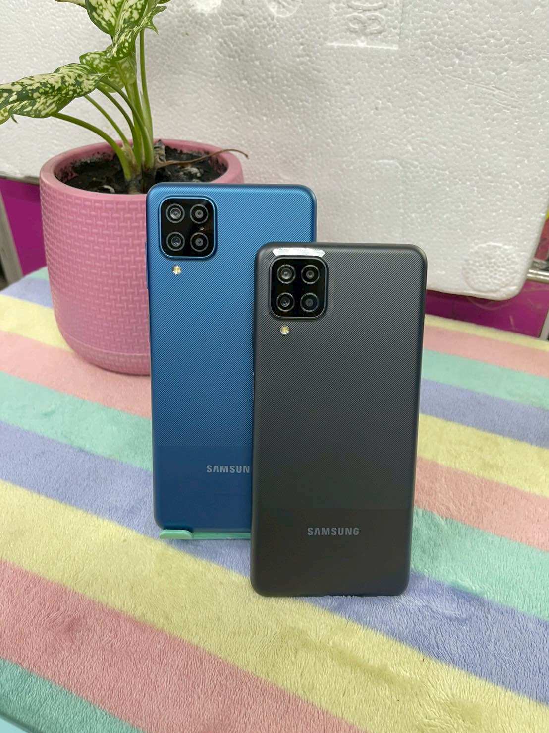 Samsung A12 (4/128Gb) Second Hand, Beautiful Condition, Thai Version (Supports Apple Pay and All Banking Apps) ราคา 2,070 บาท*ส่งฟรี