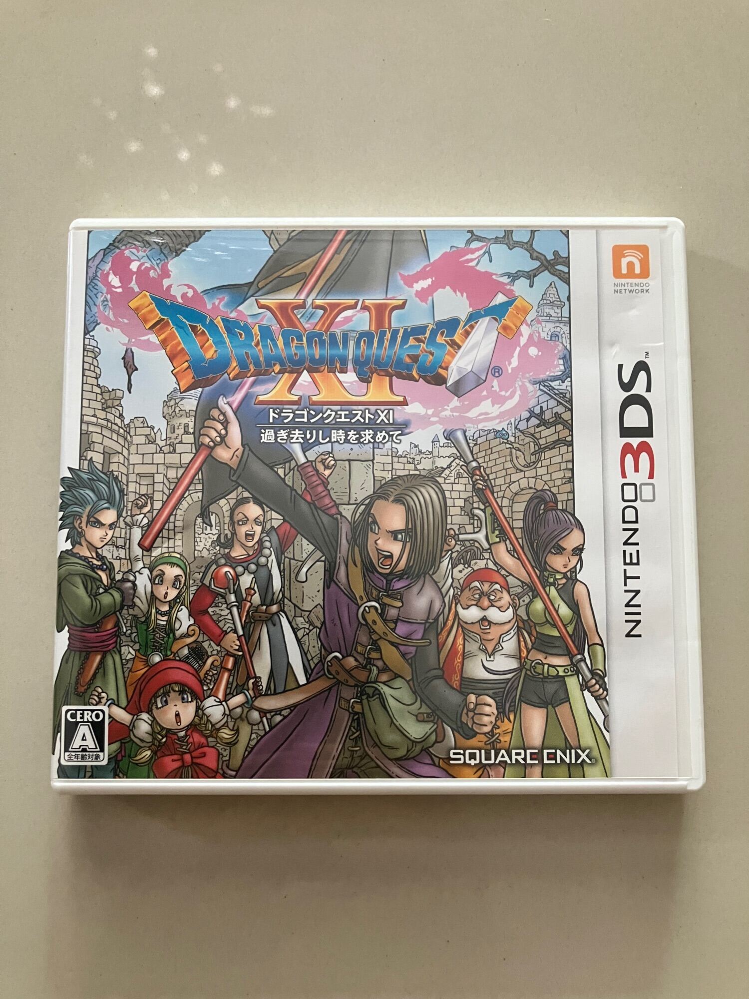 แผนแท 3ds dragon quest xi sugisarishi toki o motomete dq warrior