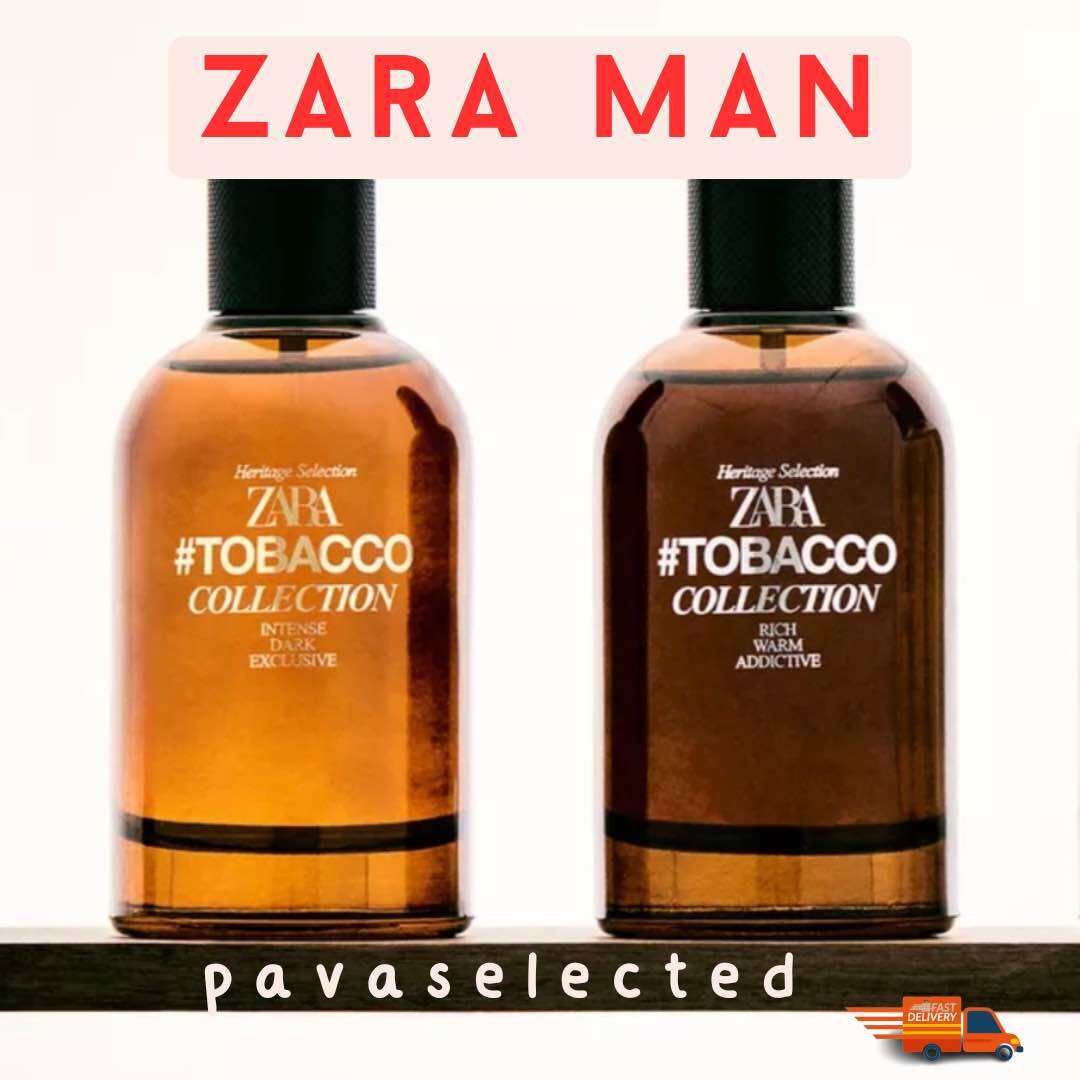 Zara Men Man Him : Tobacco Sublime, Lush Vetiver, Spell
