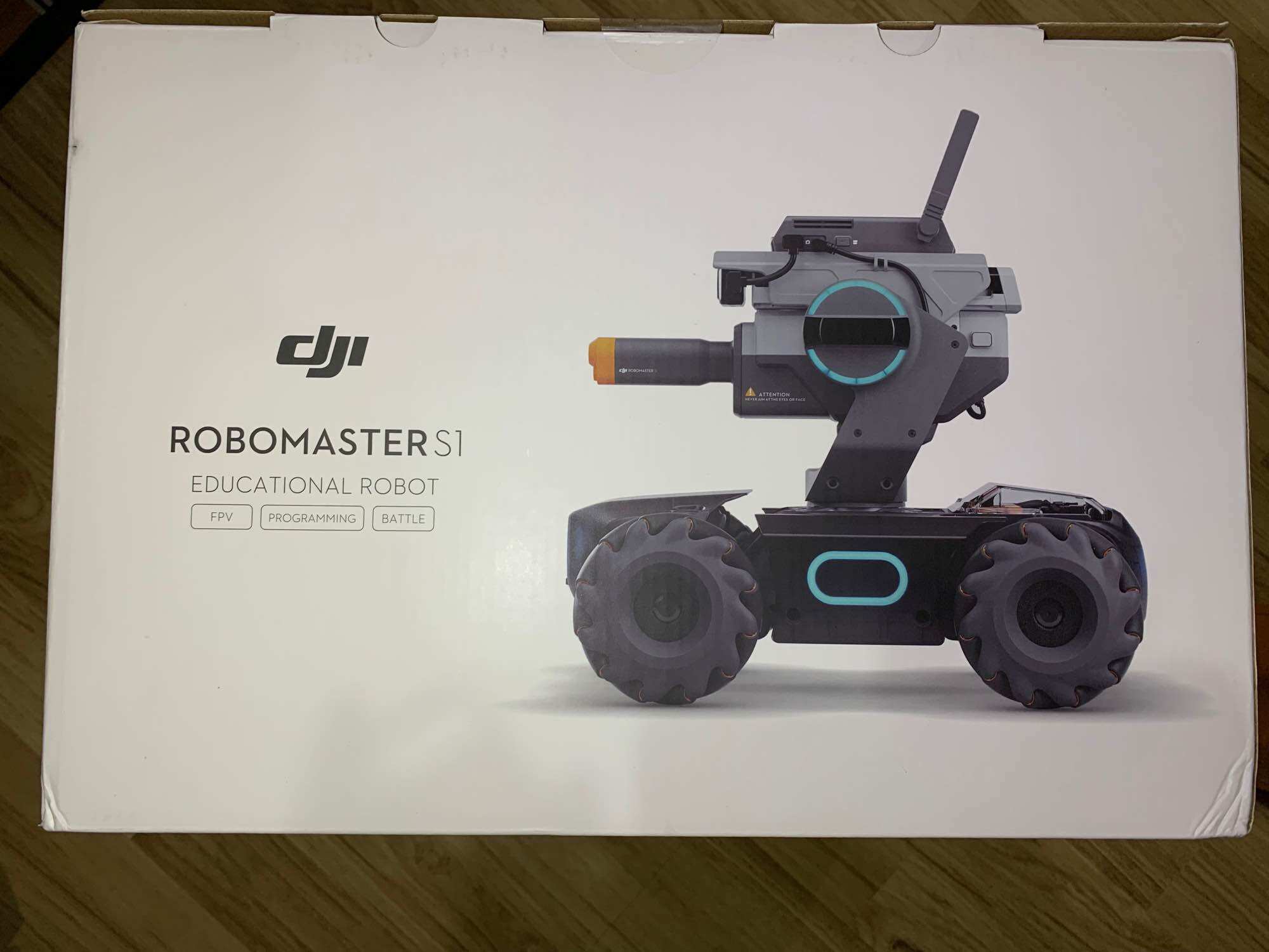 New! ของใหม่ DJI ROBOMASTER S1 ทั้งดริฟ ทั้งซิ่งได้ด้วยล้ออัจฉริยะ หุ่นยนต์รถถัง ยิงกระสุนเจล สั่งงานได้ด้วยเทคโนโลยี AI ที่ให้คุณสนุกได้แบบไม่รู้จบ ราคา 12,099 บาท*ส่งฟรี