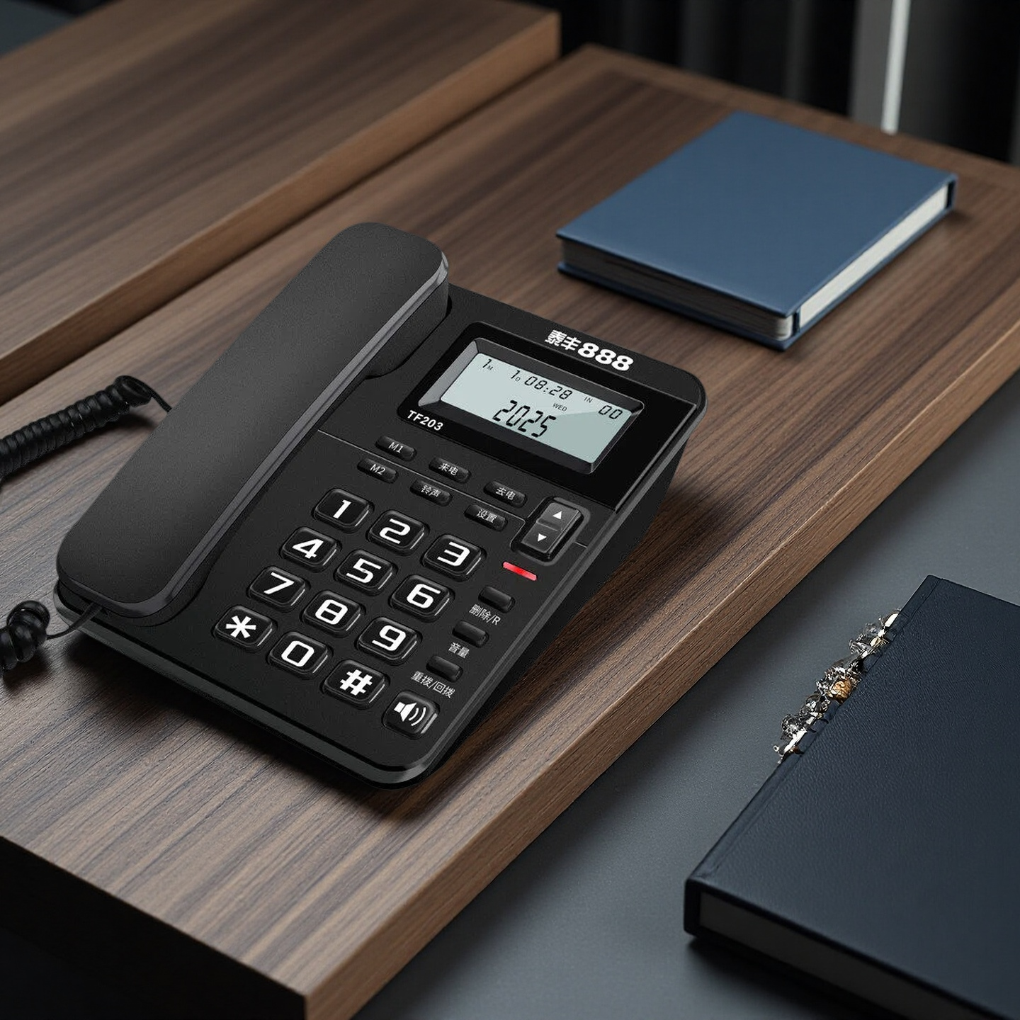 TAIFENG888 | Home and Business Wall-mounted Battery-free Phone with Large Buttons ราคา 445 บาท*ส่งฟรี