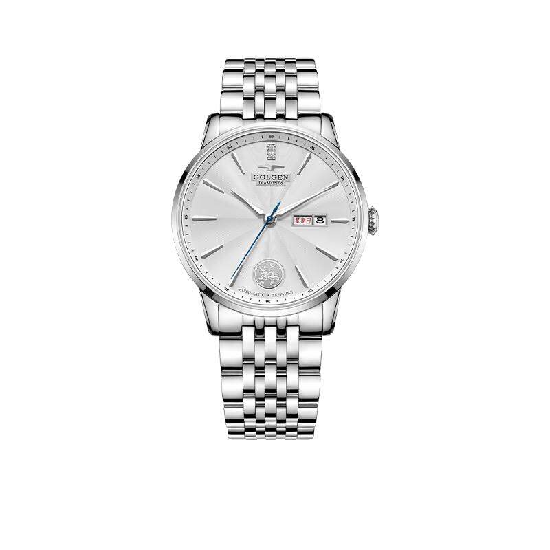 GOLGEN | Automatic Business Watch with Date Display Men's Fashionable Casual Wristwatch ราคา 15,495 บาท*ส่งฟรี
