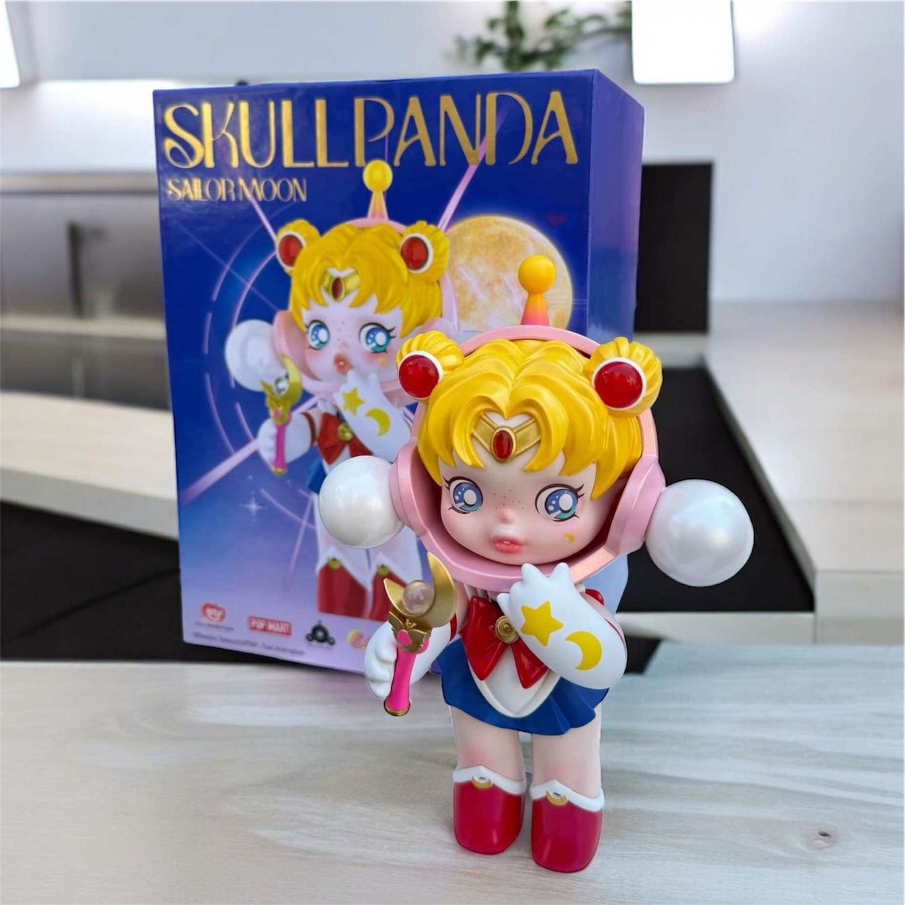 📌พร้อมส่งจากไทย📌POP MART Skullpanda x Sailormoon 200% กล่องซีลอย่างดี ...