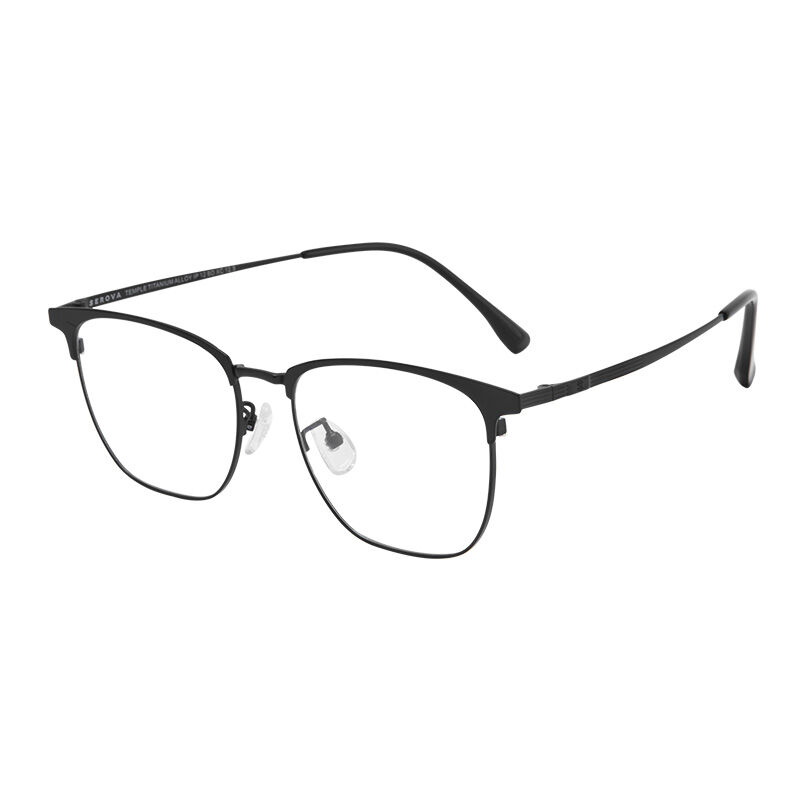 Serova | Business Suitable Square Full Rim Beta Titanium Lightweight Eyeglasses ราคา 2,579 บาท*ส่งฟรี