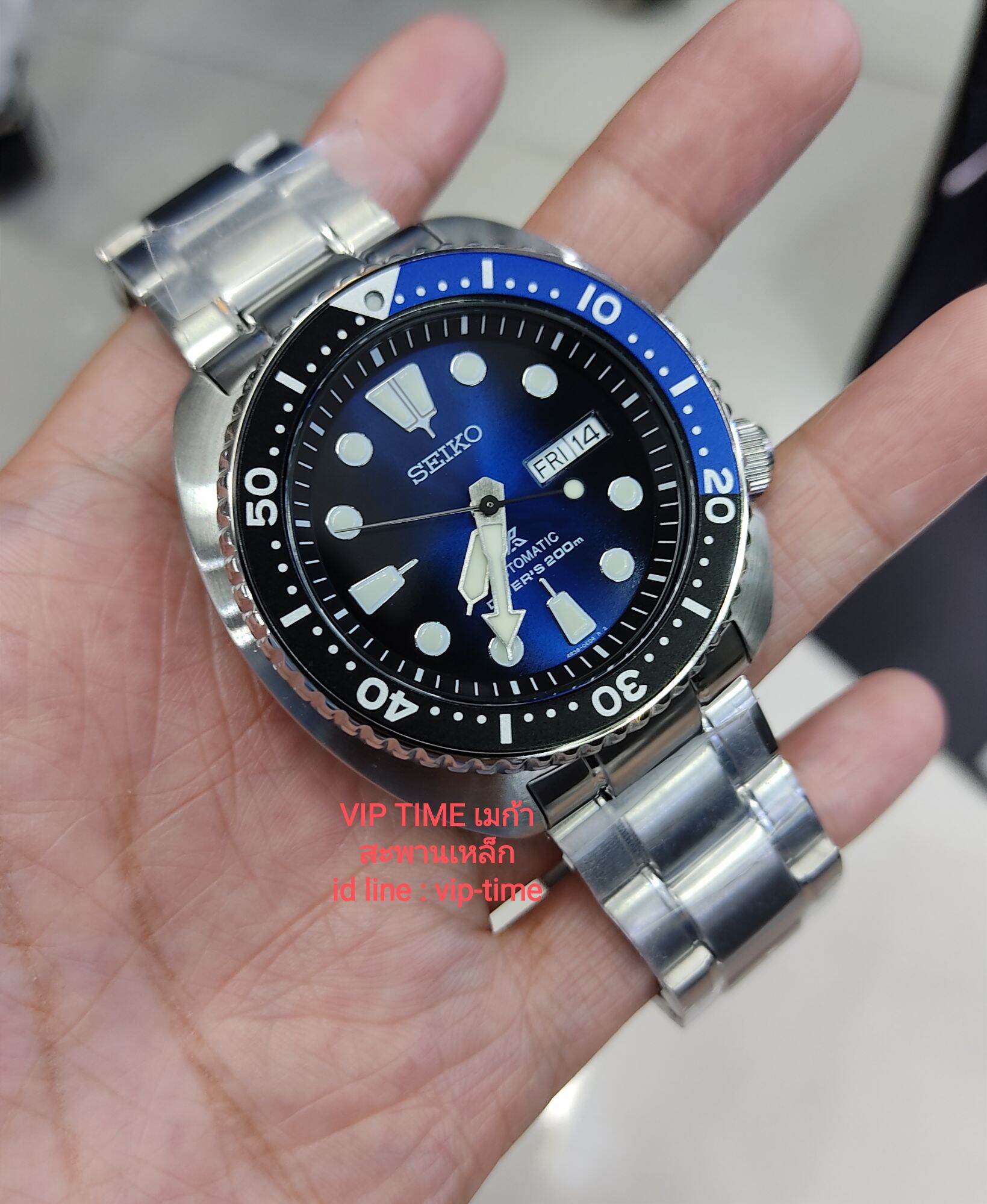 นาฬิกาผู้ชาย SEIKO PROSPEX DIVER TURTLE 200M AUTOMATIC MEN WATCH รุ่น  SRPF15K1 SRPF15K SRPF15 