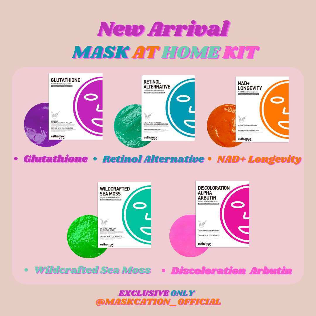 Esthemax Mask At Home Kitกล่องเล็ก|MaskCation ราคา 1,700 บาท*ส่งฟรี