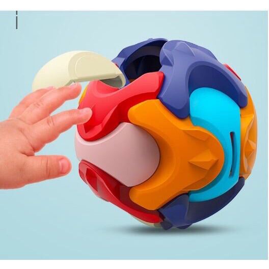 ลูกบอลสามมิติ ถอดประกอบได้ "Puzzle Assembly Ball" เสริมสร้างพัฒนาการทาง