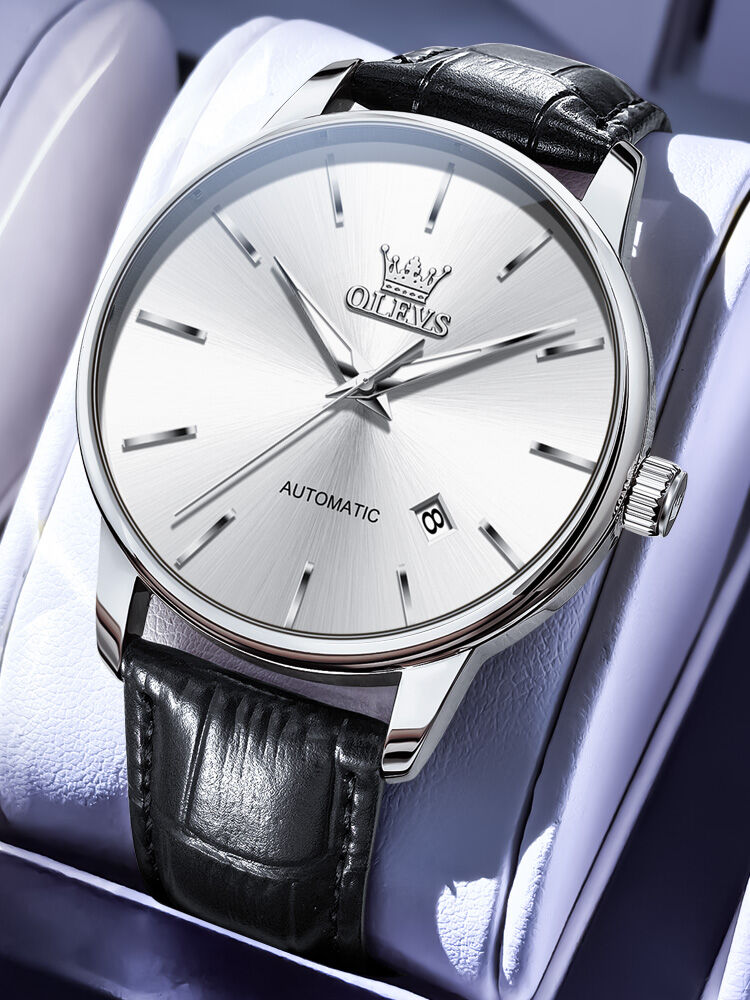 [JINRUI | Automatic Simple Business Men's Watch Leather Strap,JINRUI | Automatic Simple Business Men's Watch Leather Strap,] ราคา 2,239 บาท*ส่งฟรี