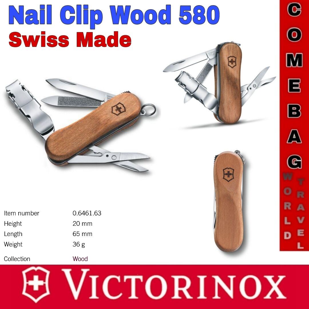 Victorinox nail clip online wood 580