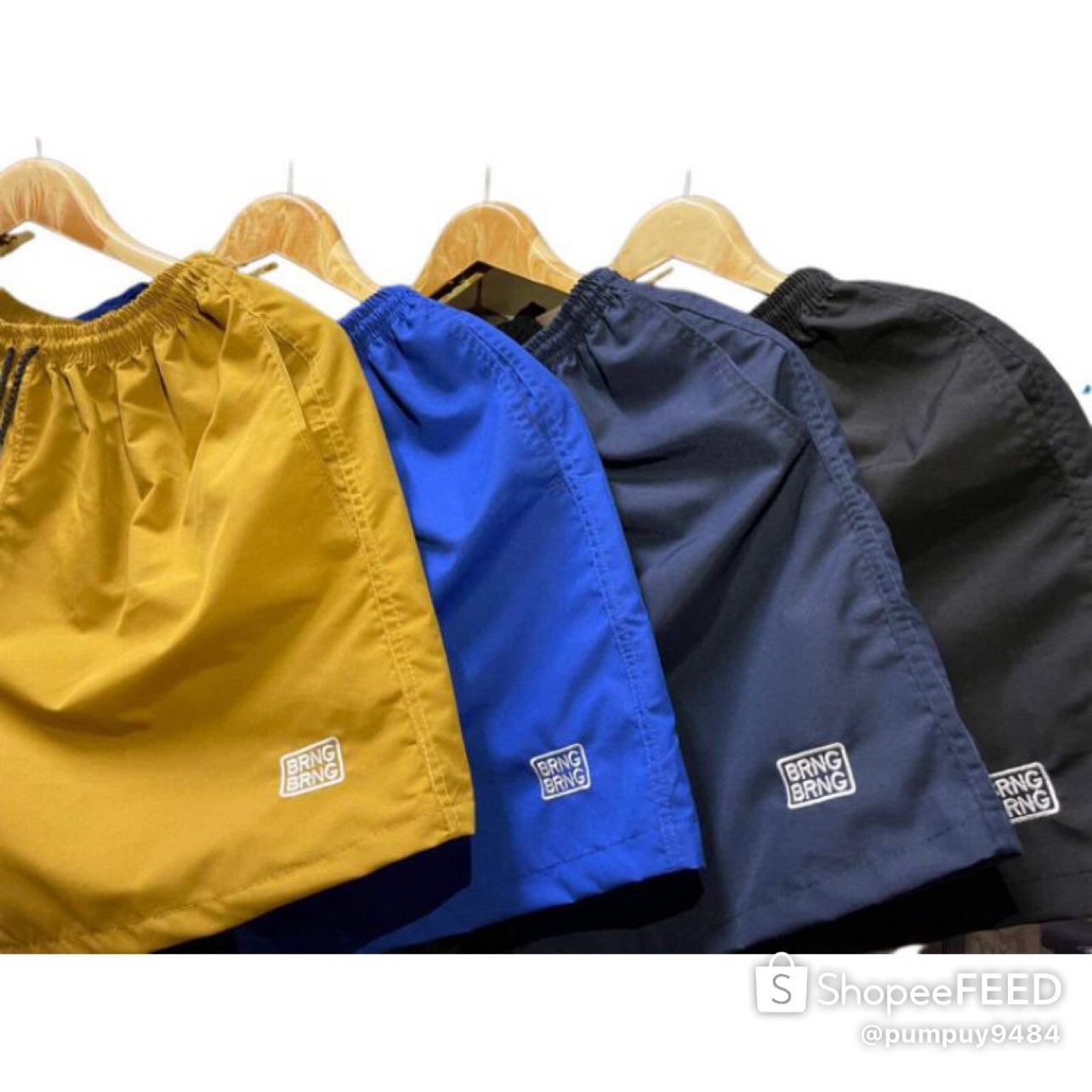 กางเกงปักBRNG BRNGงาน2กระเป๋าเอวยืดได้ถึง36นิ้วเนื้อผ้าทัสลานแท้100%