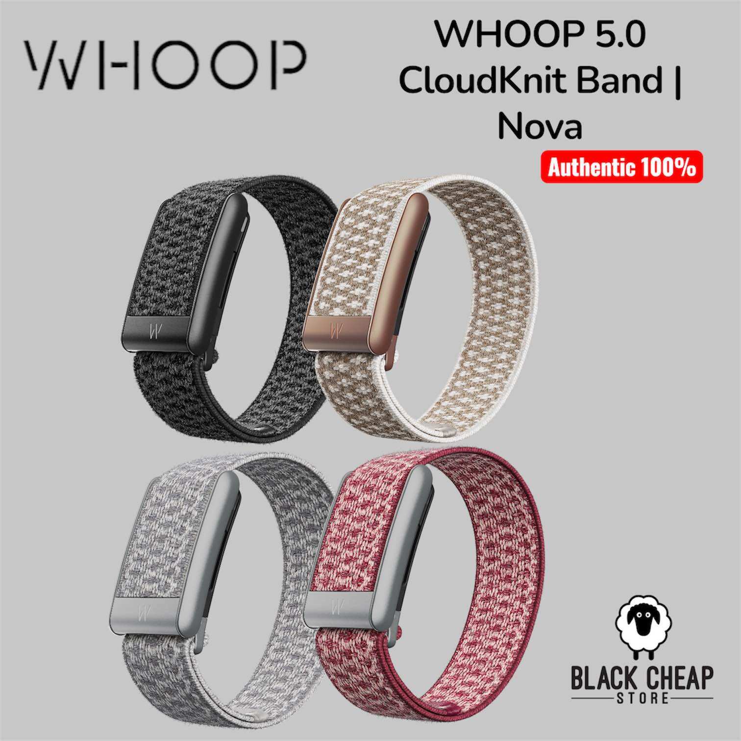 Ready to Ship (100% Genuine) Whoop 5.0/Mg Cloudknit Brand ราคา 3,290 บาท*ส่งฟรี