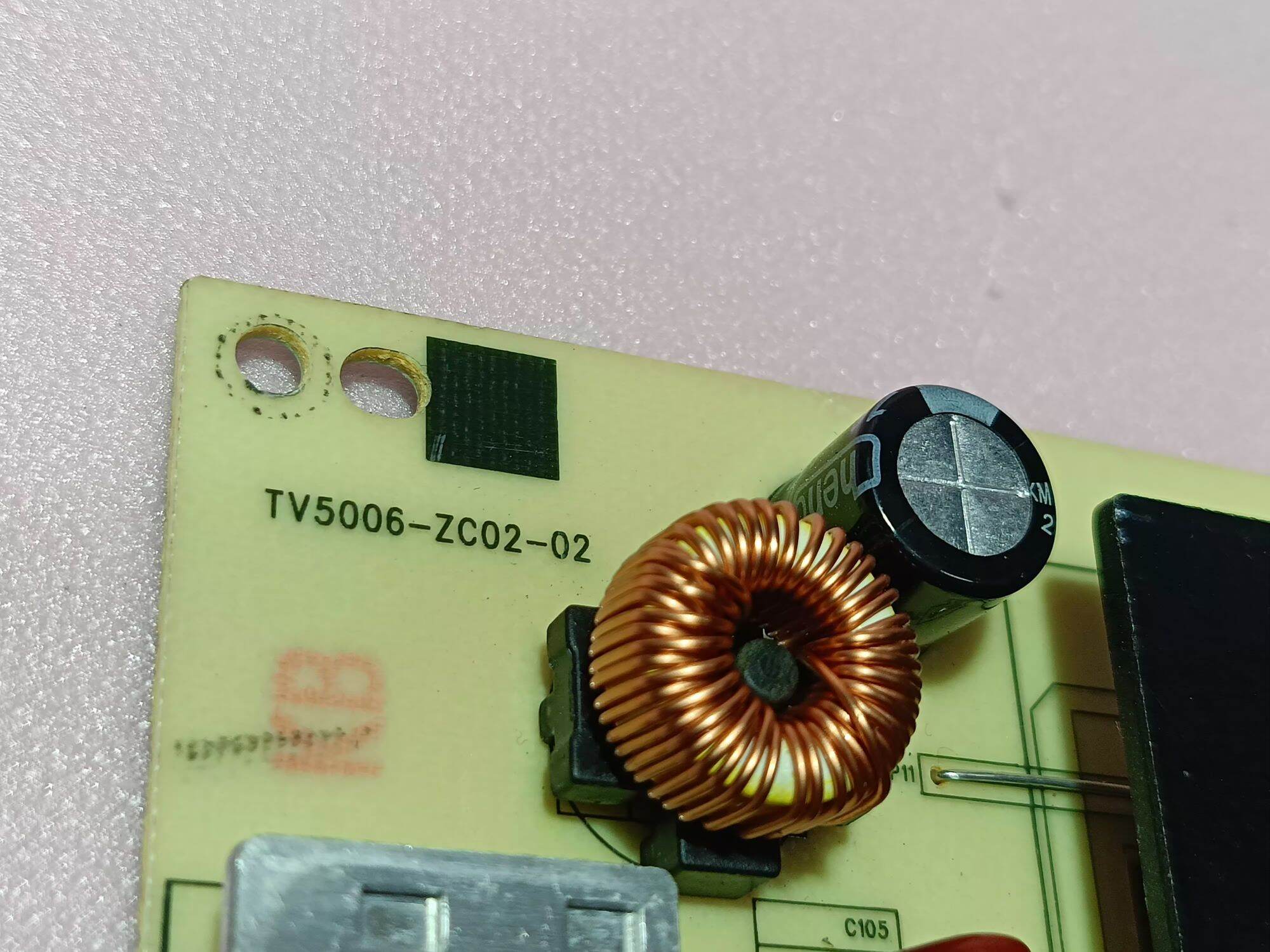 PIECES DETACHEES: Carte d'alimentation Tv Haier LE50K6500U E021M289-J1 TV5006-ZC02-02 1010204324-01089 514C5006M39 - D'occasion en très bon état