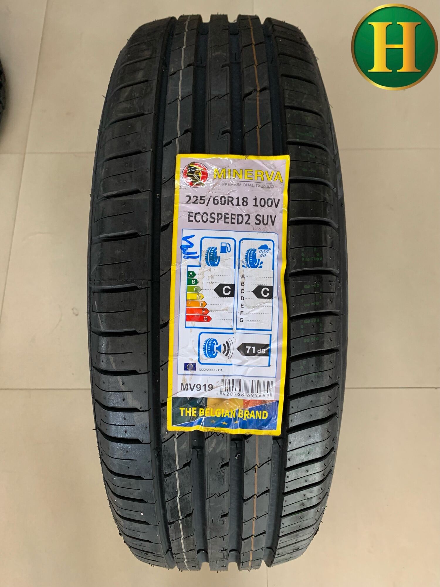 225/60R18 MINERVA ECO SPEED2 SUVยางใหม่ปี2021⭐️ราคา1เส้น แถมจุ๊บลมยาง👍