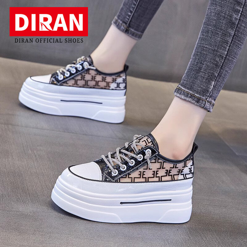 DIRAN | Height-increasing Mesh Breathable Casual Sneakers ราคา 8,769 บาท*ส่งฟรี