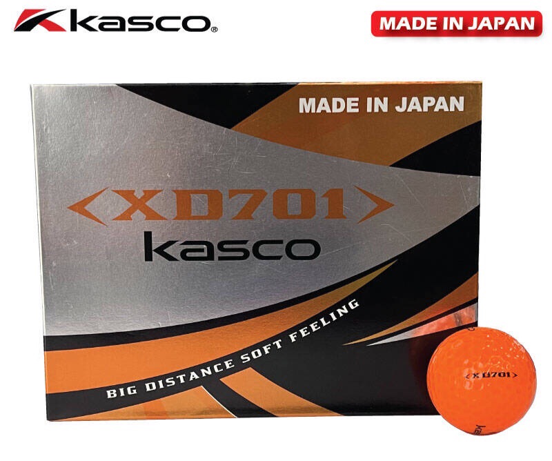 ลูกกอล์ฟ KASCO รุ่น XD-701 Golfball Orange สีส้ม