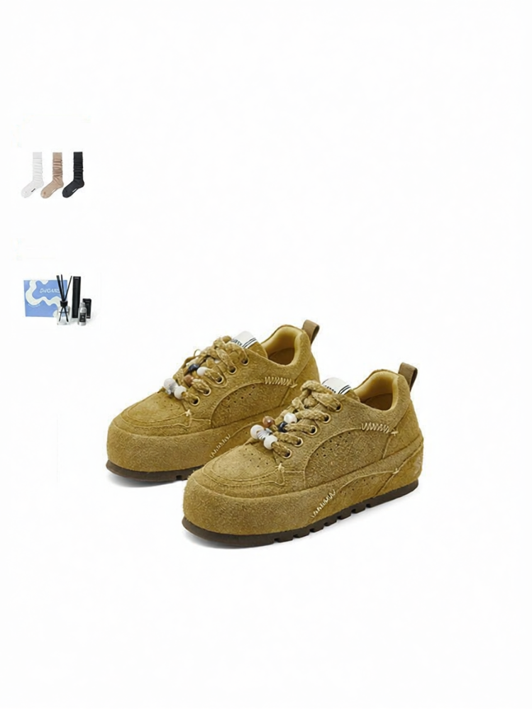 Fashionable Thick-Soled Sneakers ราคา 9,862 บาท*ส่งฟรี