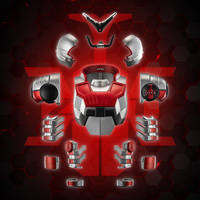 BLOKEES | หุ่นต่อประกอบ articulable Kamen Rider Kabuto ตำนาน