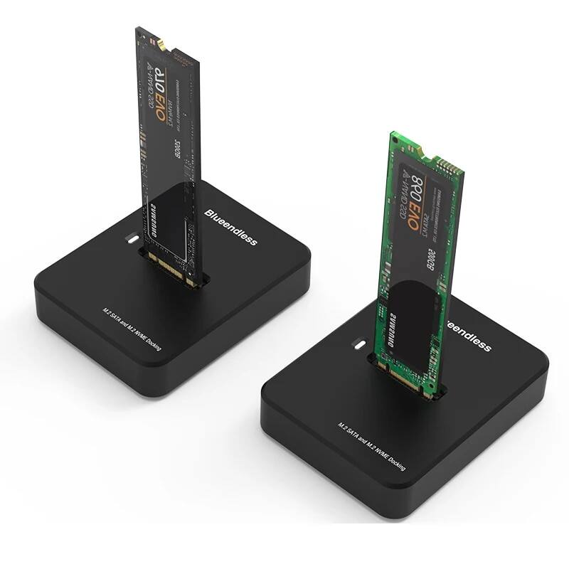 Blueendless | Blueendless ภายนอก SSD Hard Disk M.2 SSD Enclosure 10G ออนไลน์อ่านความเร็วในการเขียน SSD สําหรับ M.2 NVME SSD Docking Station ราคา 227 บาท*ส่งฟรี