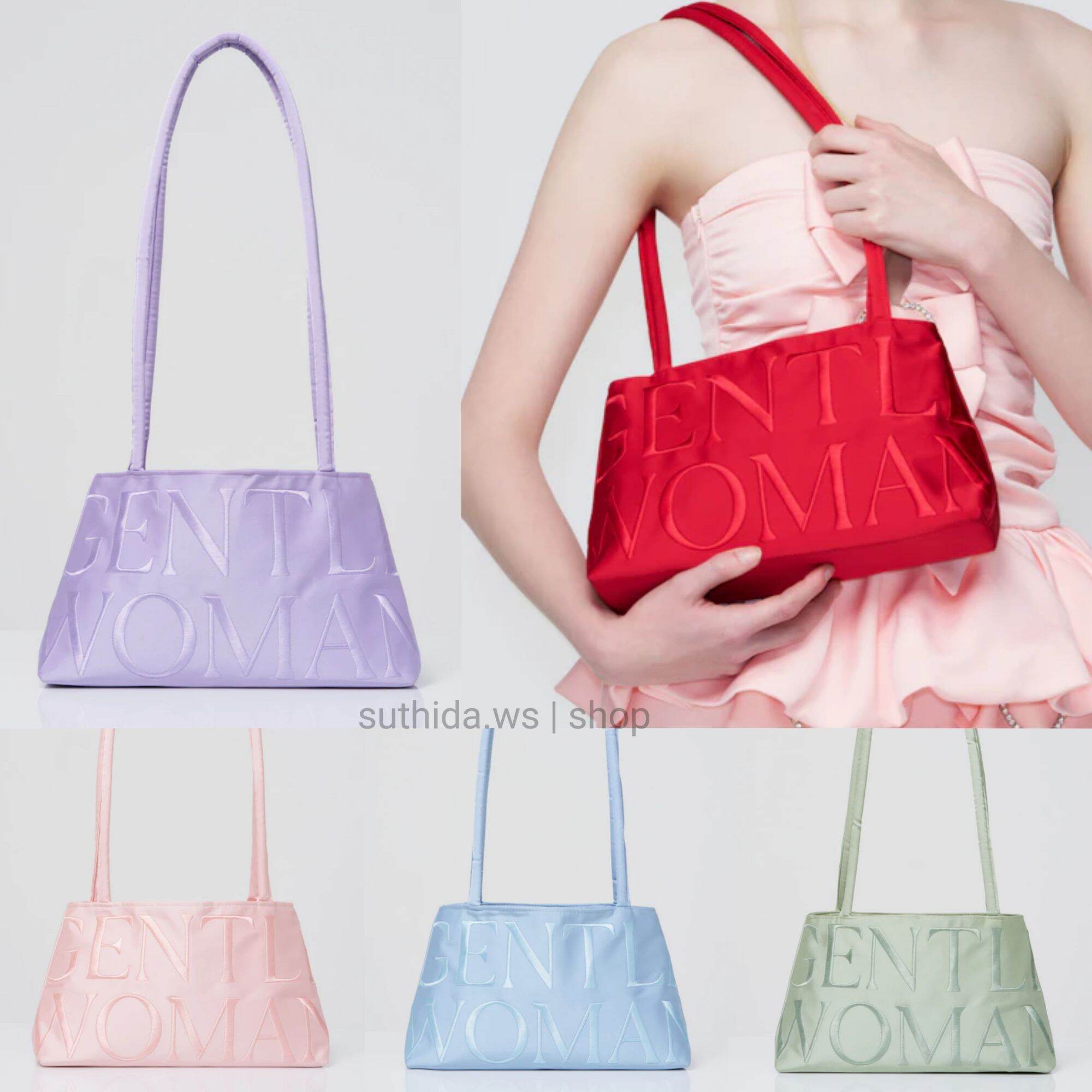 【Gentlewoman】BALLERINA BAG バレリーナバッグ ショルダー กระเป๋าบัลเล่ย์ สะพายไหล่ GENTLE WOMAN รุ่น BALLERINA BAG