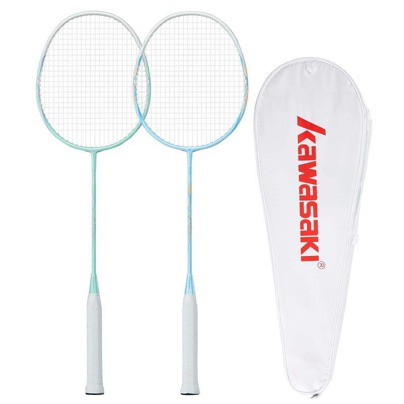 Kawasaki | Adult and Student Friendly Carbon Fiber Beginner's Badminton Rackets
