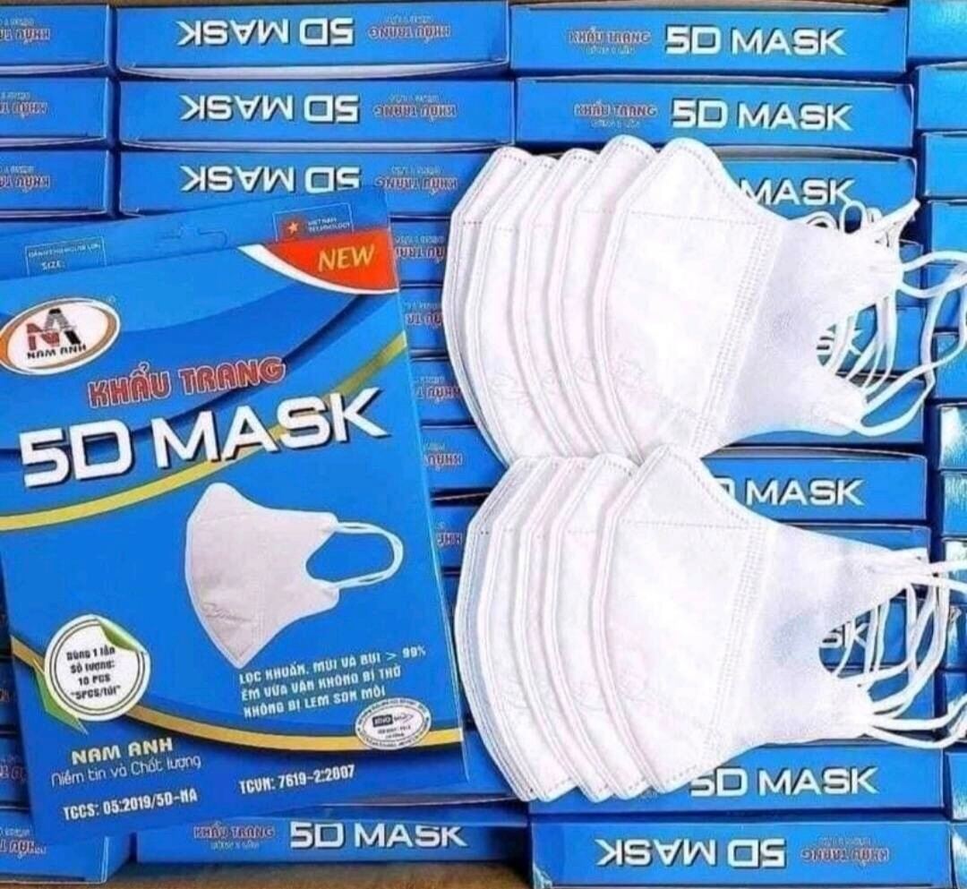 แมส5D Famaproของผู้ใหญ่และเด็ก(1กล่อง บรรจุ10ชิ้น)พร้อมส่งทุกวัน