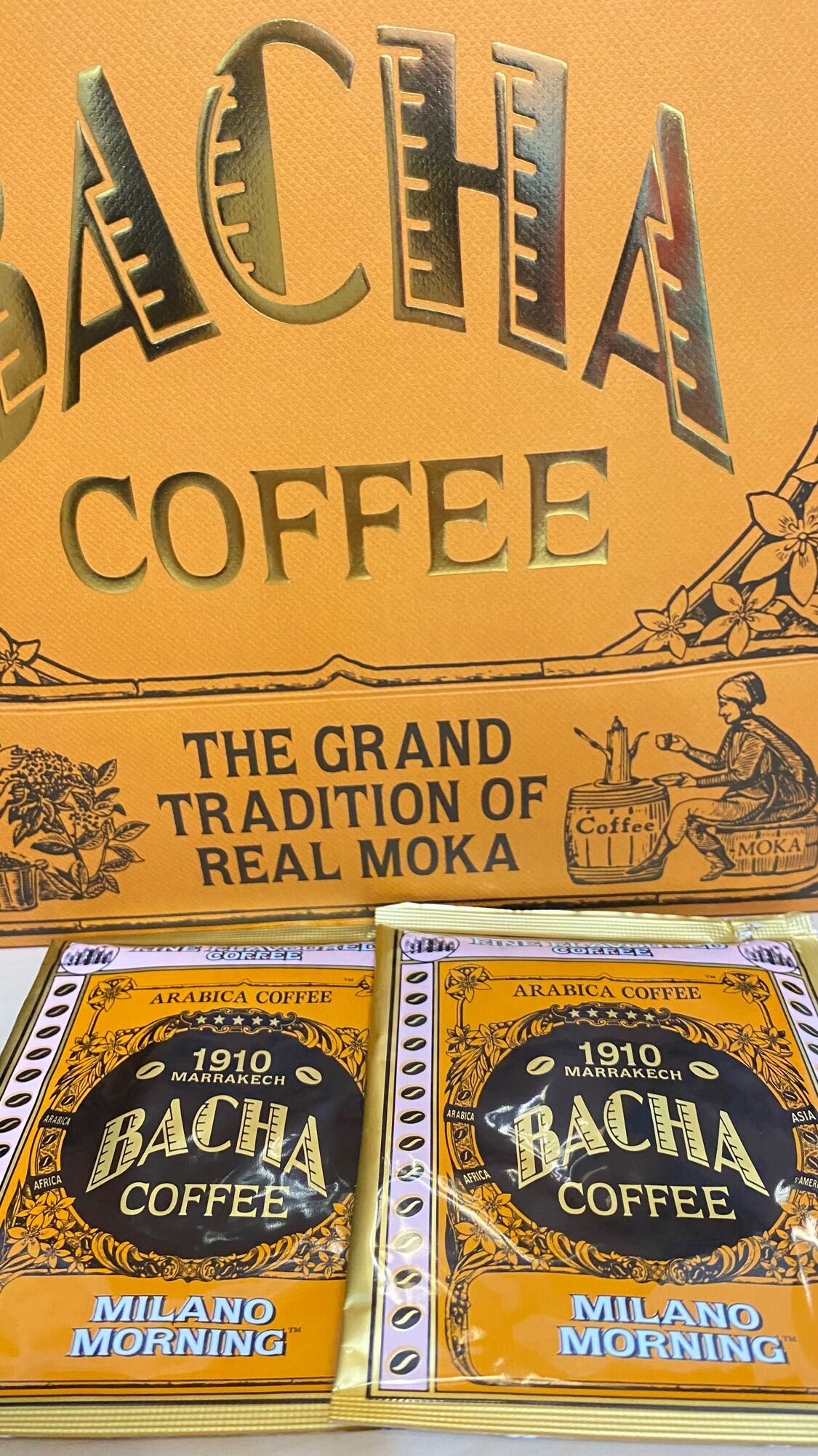 กาแฟ Bacha Arabica Coffee แบบซอง Fine Flavoured Coffee Lazada.co.th