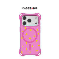 Casebang | เคสโทรศัพท์ซีรีส์วอลทซ์ ลายจุดโพลคาดอท แม่เหล็กถอดออกได้ iPhone