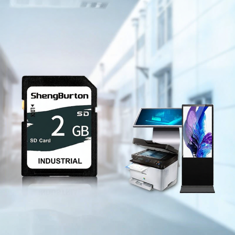 SHENGBURTON | Industrial Storage Print Ad LCD Compatible Camera SD Card 2G ราคา 173 บาท*ส่งฟรี