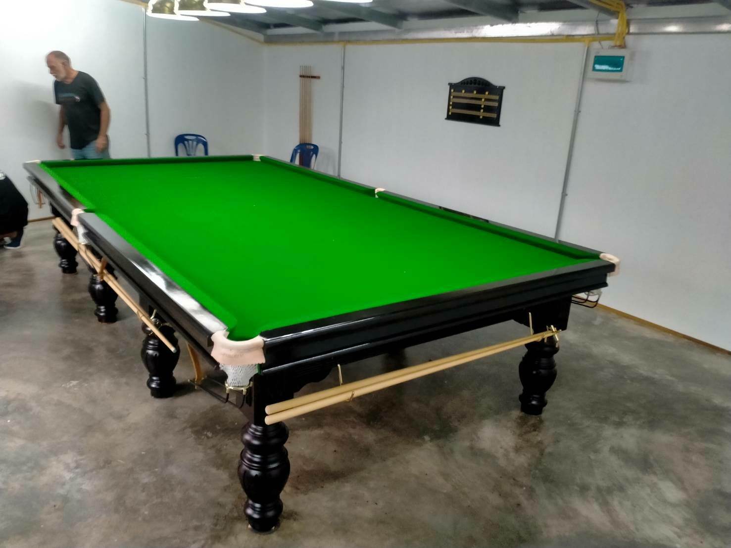 โต๊ะสนุ๊กเกอร์ Snooker 6 x 12 ฟุต พื้นหินชนวน