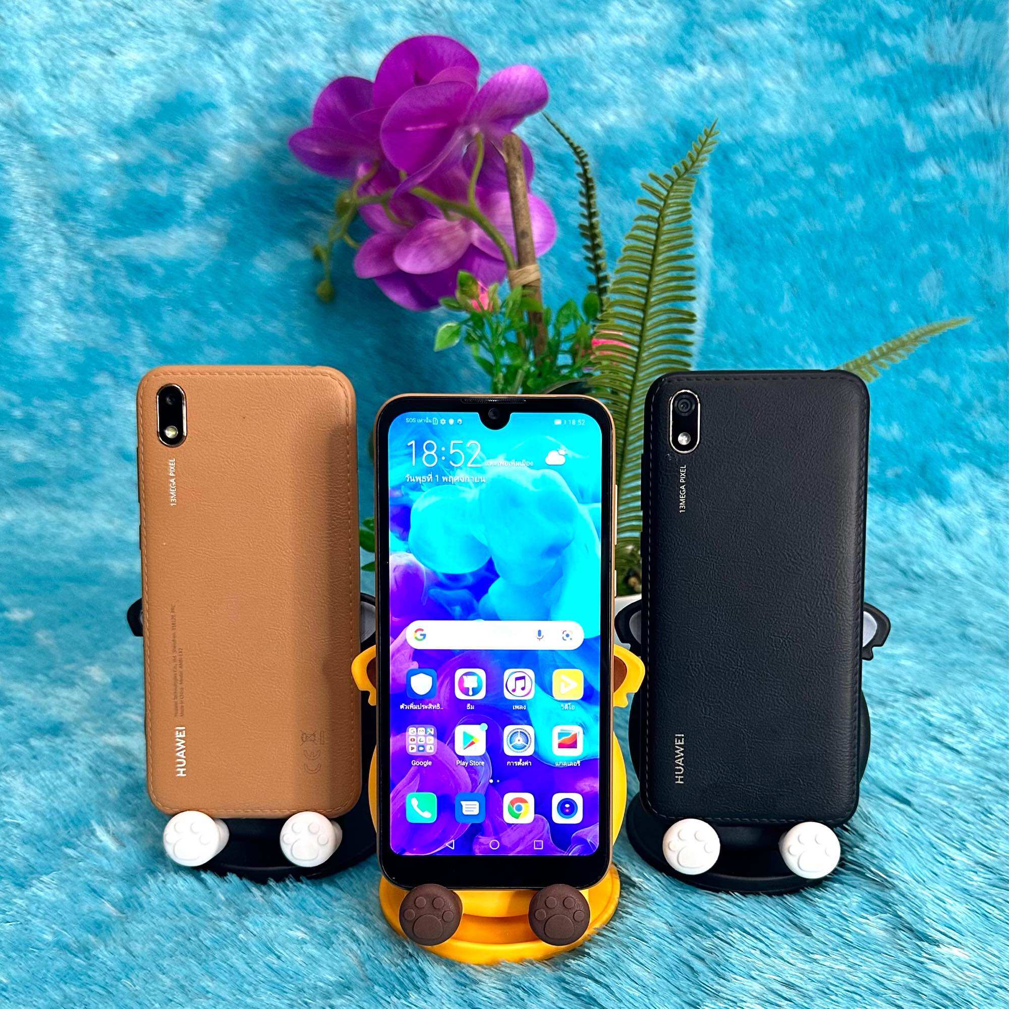 Y5(2019) หัวเหว่ย มือ✌️สภาพสวย แรม 2 รอม 32 กิ๊ก ฟรีชุดชาร์จ ราคา 1,000 บาท*ส่งฟรี