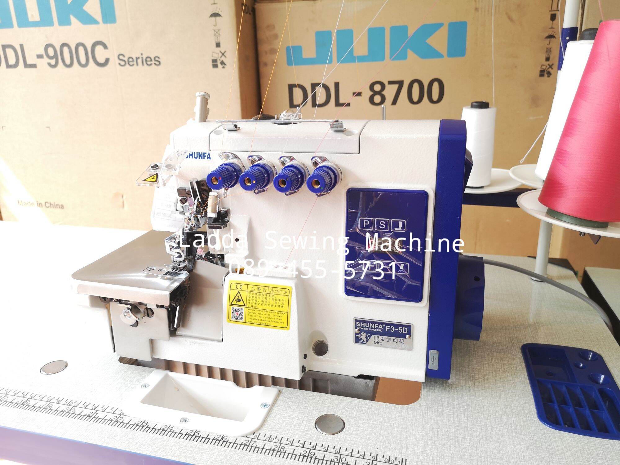 SHUNFA​ จักรโพ้งไดเร็ครุ่นF3​ เสียงเงียบ​ ประหยัดไฟ​ ปรับช้าปรับเร็วได้ ราคา 16,500 บาท*ส่งฟรี