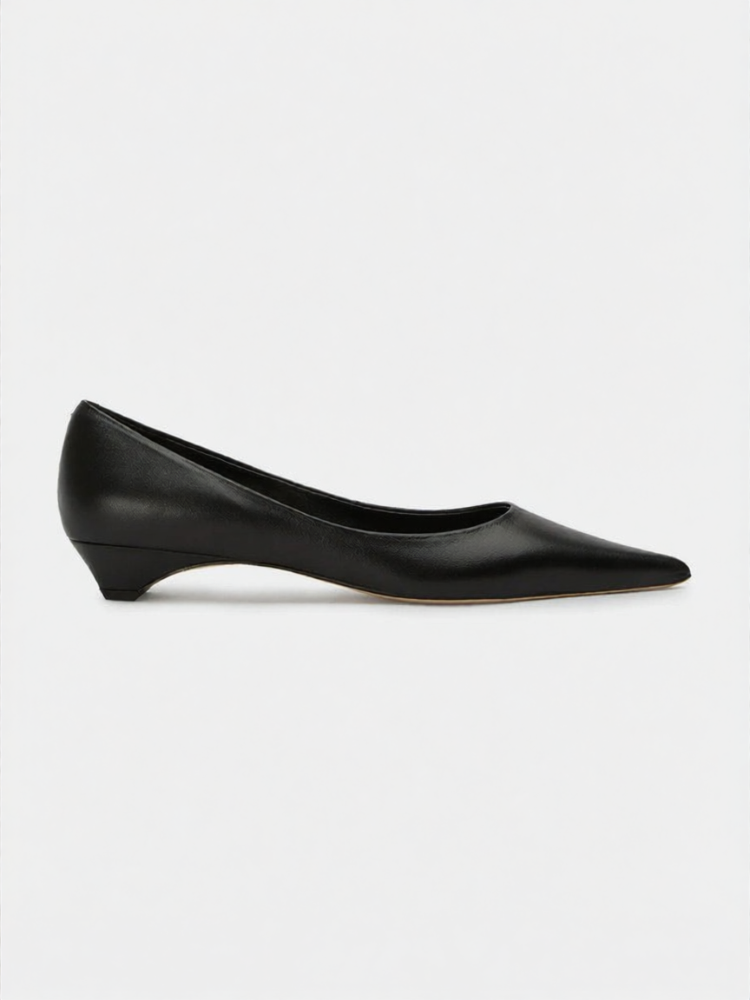 Tony Bianco | Spring/Summer Pointed Toe Cat Heel Elegant Minimalist Slip-On Shoes ราคา 9,246 บาท*ส่งฟรี