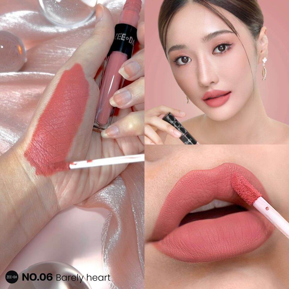 zeeda​ สี​ 06​ BARELY HEART​ (สีชมพูนม)​ ราคา 190 บาท*ส่งฟรี