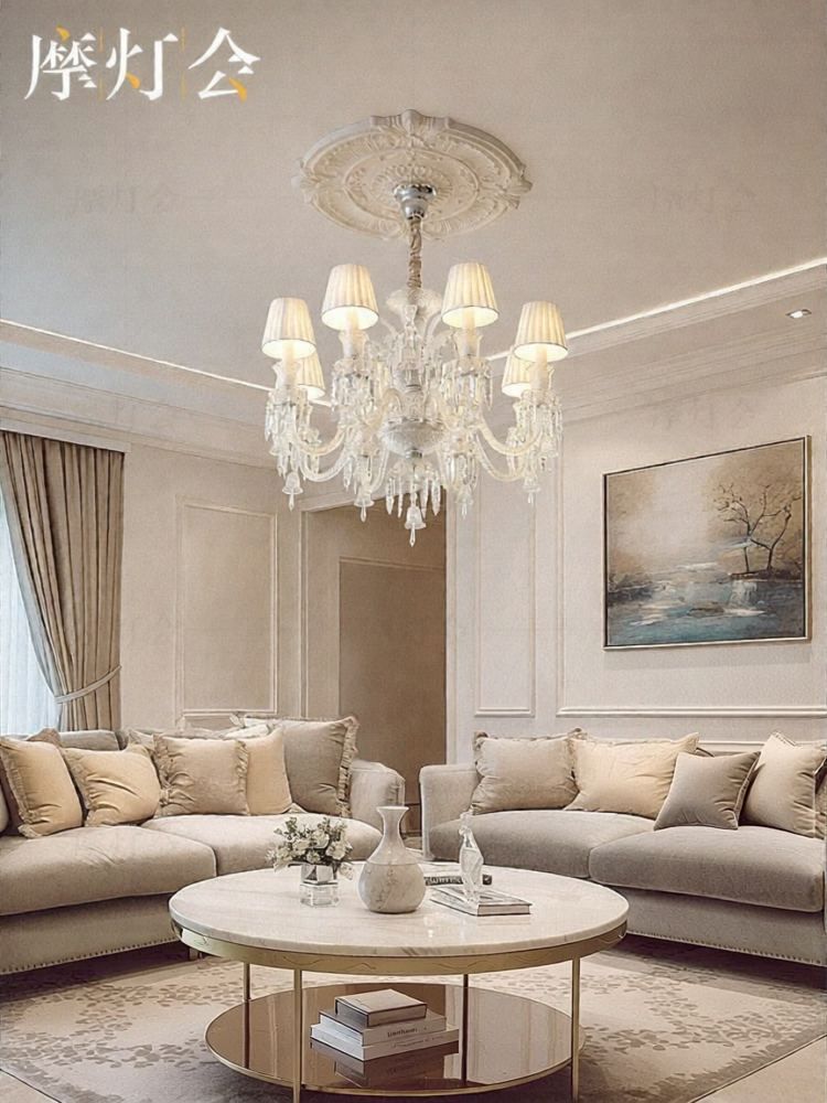 FANCY LAMP CLUB | Crystal Chandelier French Luxury Style ราคา 14,613 บาท*ส่งฟรี