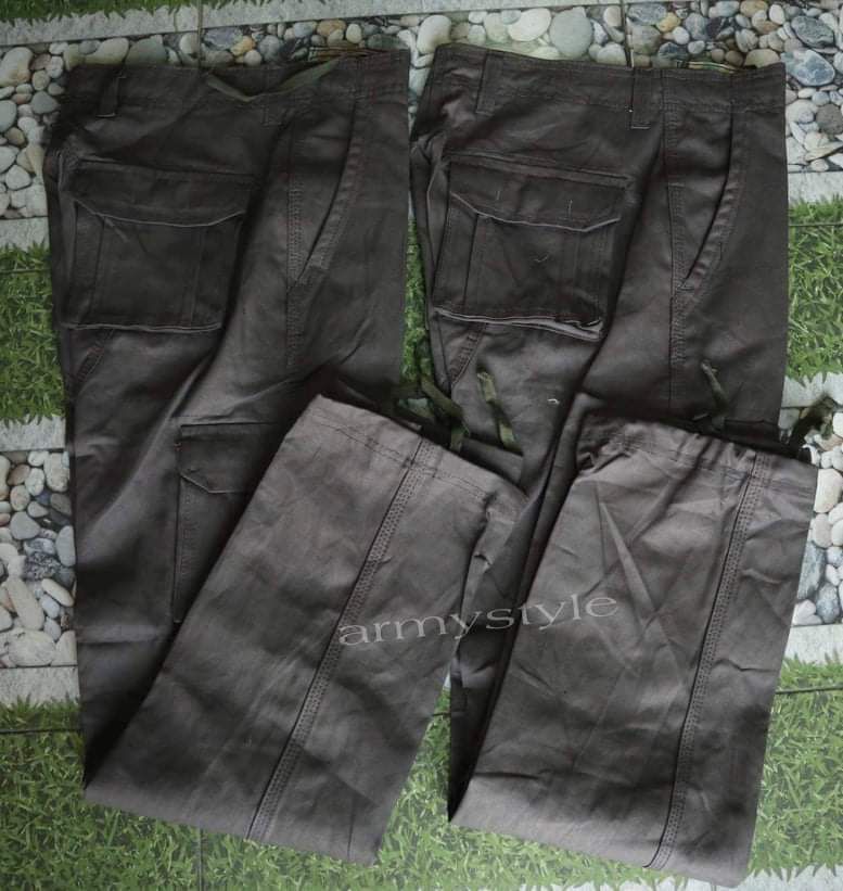 กางเกงช่าง#กางเกงcargoสีพื้น#กางเกง6กระเป๋า*กางเกงทหารสีพื้น