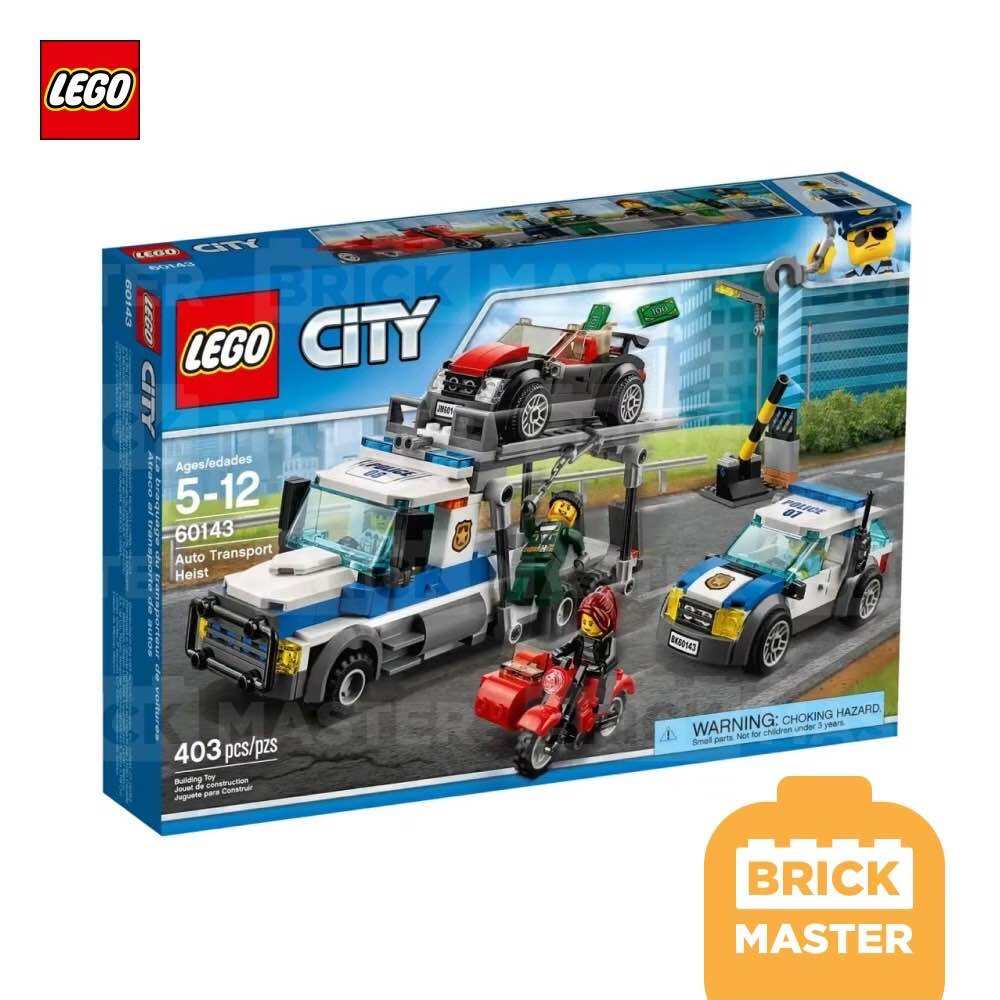 Lego 60143 City Auto Transport Heist (retired set) (ของแท้ พร้อมส่ง ...