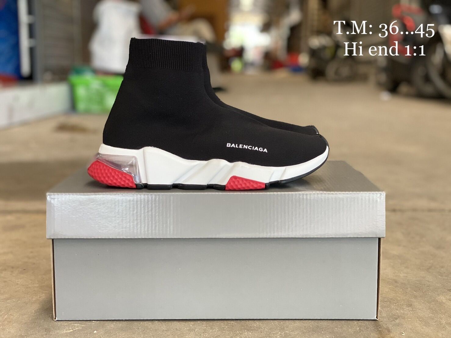 🌟🌟🌟🌟🌟รองเท้า(Balenciaga)งานแท้มีกล่องกับอุปกรณ์พร้อมสินค้ามีครบใไซด์ ...