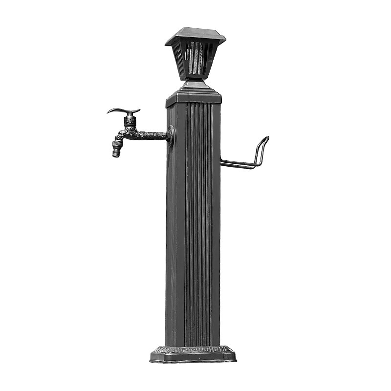 XIAOZHONG | Solar Multifunction Pillar Faucet Outdoor Garden Light ราคา 4,238 บาท*ส่งฟรี