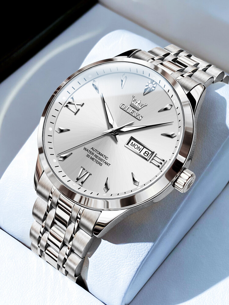 Taxau | Men's Automatic Mechanical Watch Fashion Business Water-Resistant ราคา 2,812 บาท*ส่งฟรี