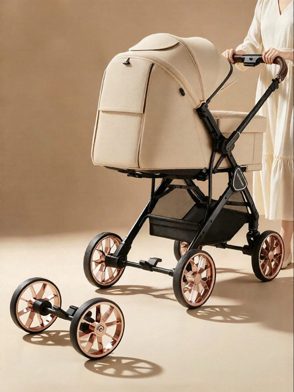 Beeshum | Convertible Lightweight Folding Baby Stroller ราคา 15,476 บาท*ส่งฟรี